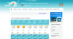 Desktop Screenshot of metservice.intnet.mu