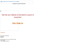 Tablet Screenshot of gpsdc.intnet.mu